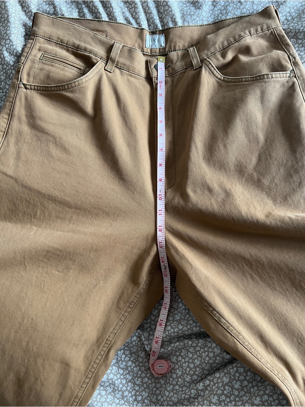 The Wooden Store (Italian brand) Men's Tan Chino Pants - Picture 9 of 16